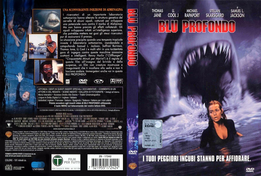 Blu Profondo/Su Italia 1 il film con Thomas Jane