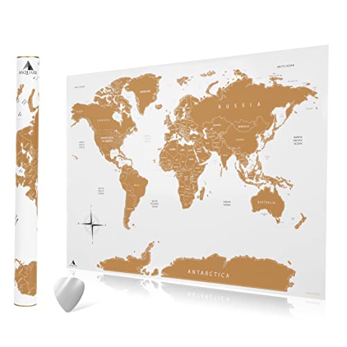 30 Miglior mappa del mondo da grattare nel 2024 [basato su 50 recensioni di esperti]