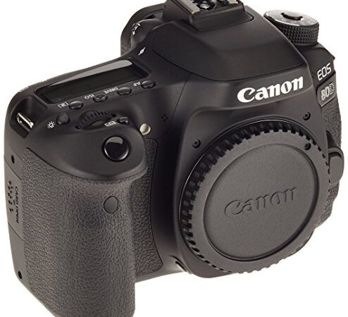 Canon EOS 80D BODY Fotocamera Reflex Digitale da 24.2 Megapixel, Nero/Antracite