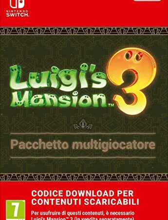 Pacchetto multigiocatore di Luigi's Mansion 3 | Nintendo Switch - Codice download, 7 anni+