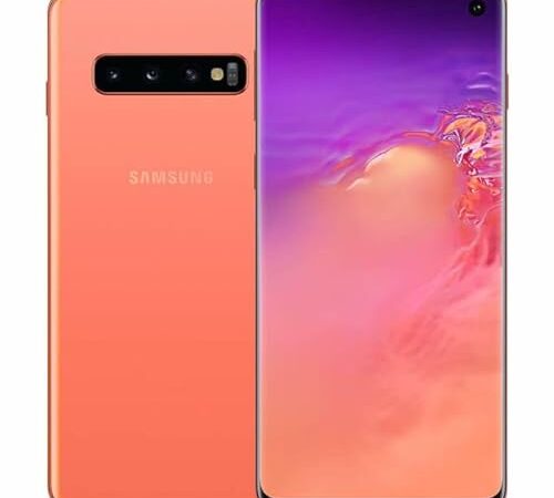 Samsung Galaxy S10, 512GB, Rosa (Ricondizionato) Smartphone Originale di fabbrica in esclusiva per il mercato europeo (versione internazionale)
